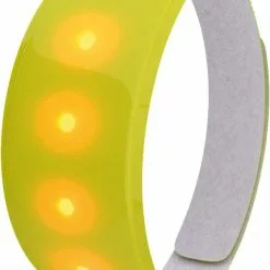 WOWOW LED-Reflex-Armband Lightband Gelb Gr. XL