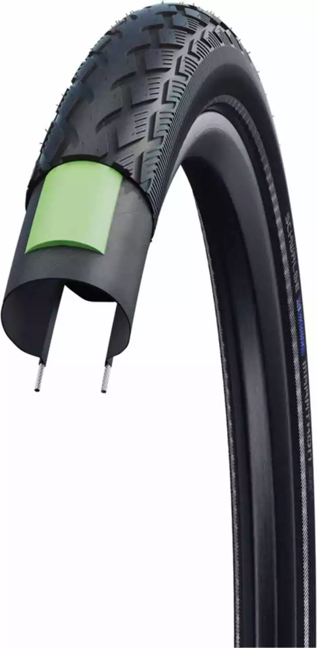 Schwalbe Reifen Marathon GreenGuard Performance 28 Zoll, Black-Reflex – Bild 2