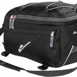 VAUDE Silkroad M - Black - Gepäckträgertasche