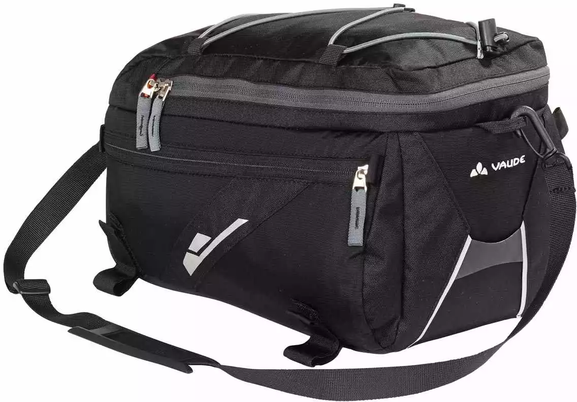 VAUDE Silkroad M - Black - Gepäckträgertasche