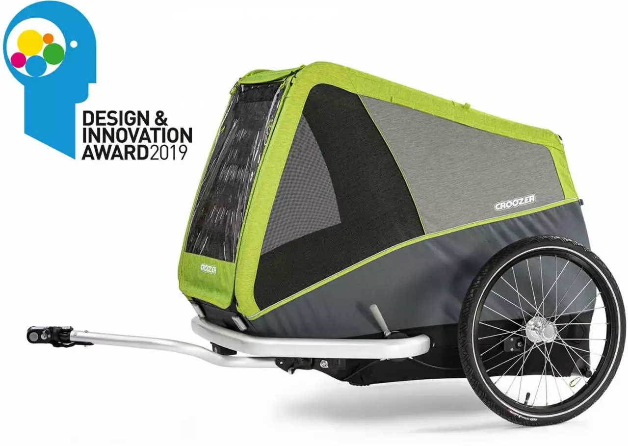 Croozer Dog Jokke Grasshopper Green - Hundeanhänger