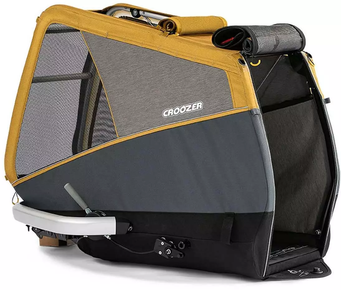 Croozer Dog Peppa Pineapple Yellow - Hundeanhänger – Bild 4