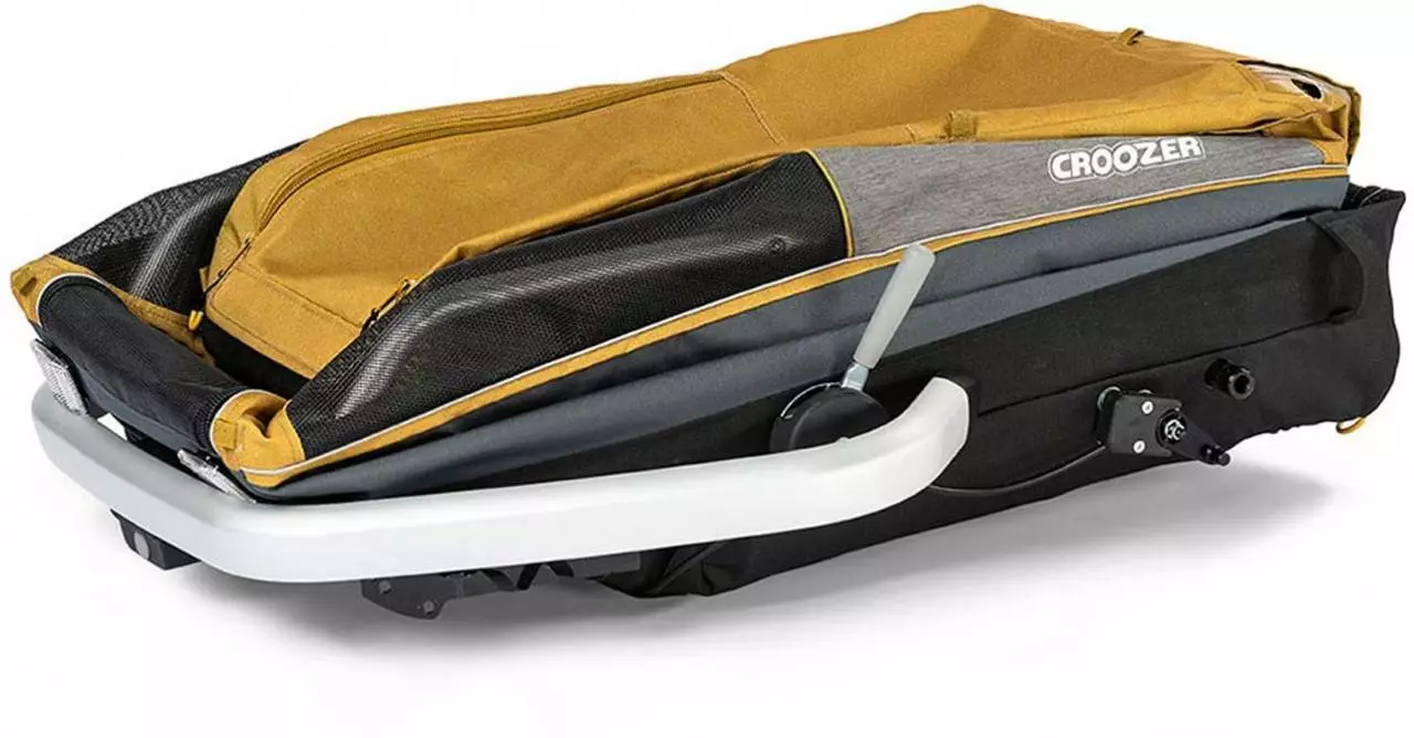 Croozer Dog Peppa Pineapple Yellow - Hundeanhänger – Bild 3