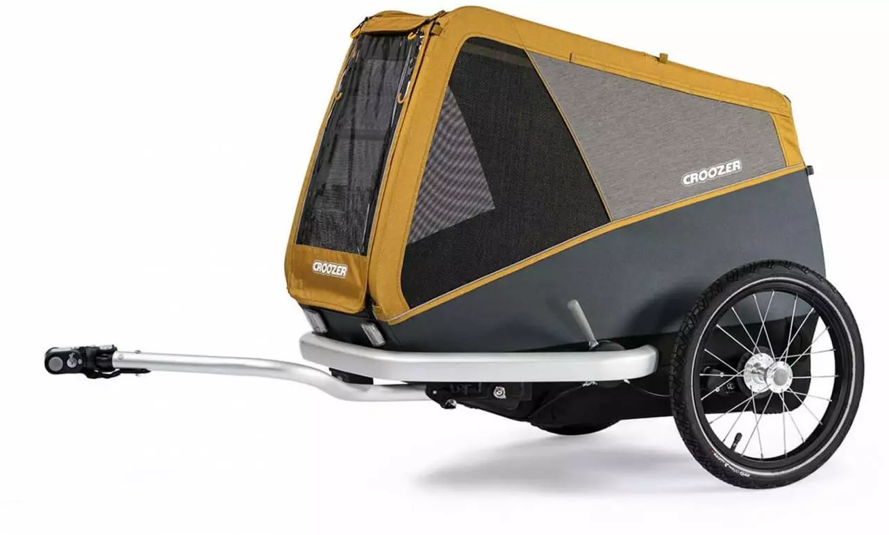 Croozer Dog Peppa Pineapple Yellow - Hundeanhänger