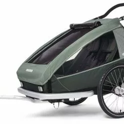 Croozer Kid Vaaya 2 Jungle Green - Zweisitzer Climatex®