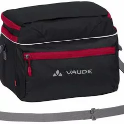 Vaude Lenkertasche Road II - Black/red