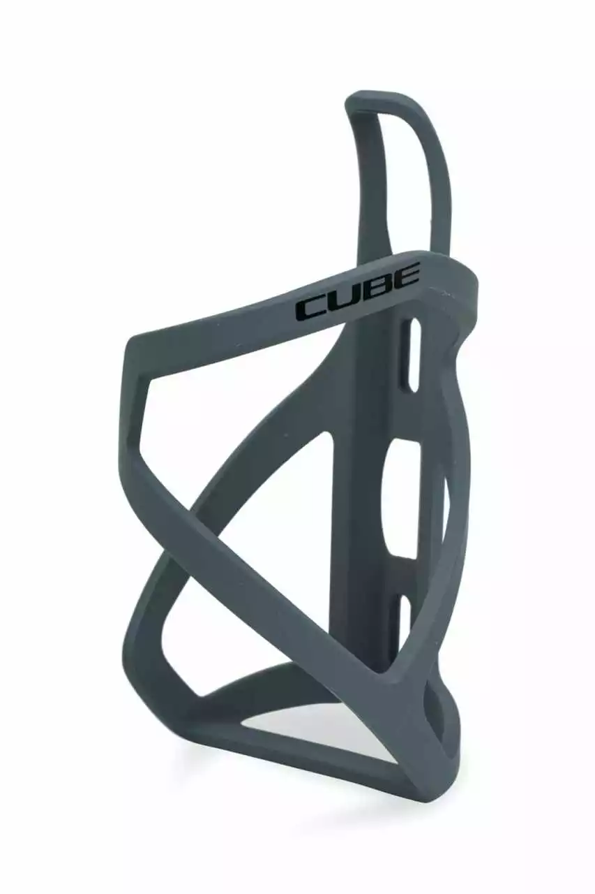 Cube Flaschenhalter HPP Left-Hand Sidecage, Matt Grey N Glossy Black