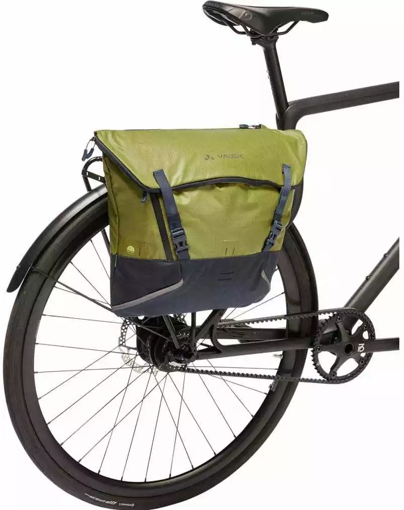 Vaude CityMe Bike Gepäckträgertasche 13+5 Liter Bamboo – Bild 4