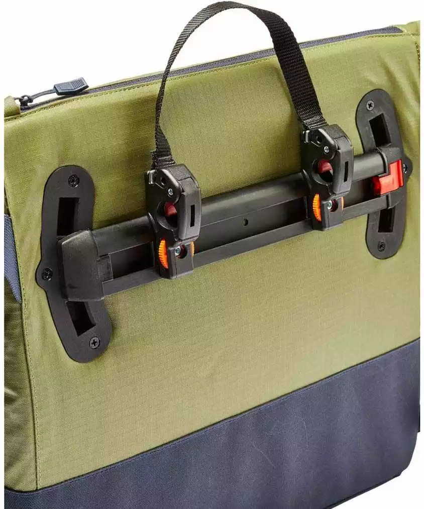 Vaude CityMe Bike Gepäckträgertasche 13+5 Liter Bamboo – Bild 5