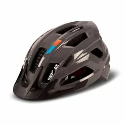 Cube Helm STEEP X Actionteam Glossy Grey´n´orange