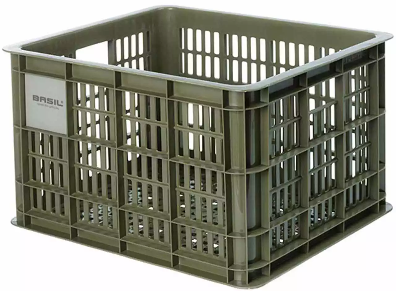 Basil Fahrradkasten Crate L 40 Liter, Grün