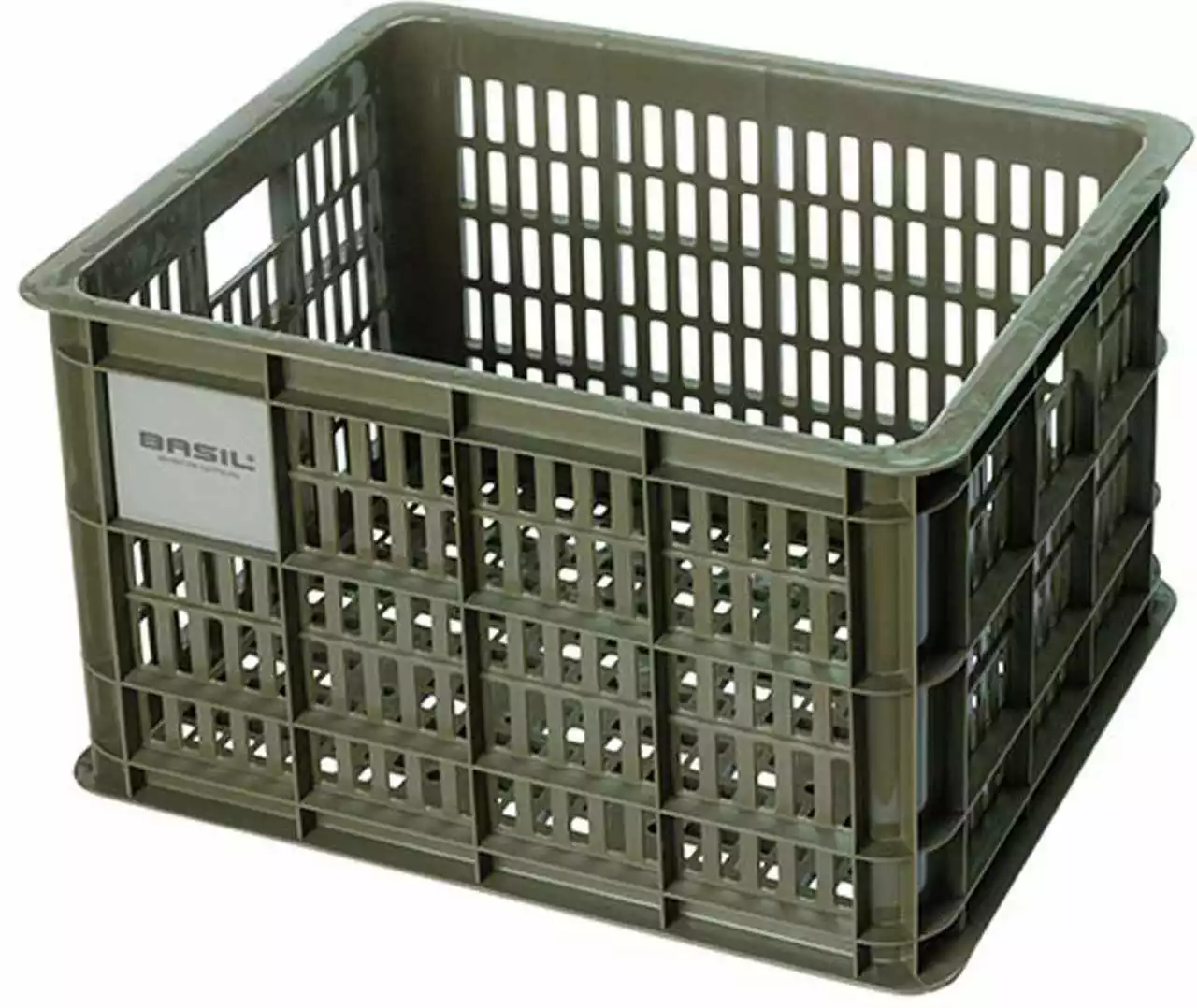 Basil Fahrradkasten Crate L 40 Liter, Grün – Bild 2