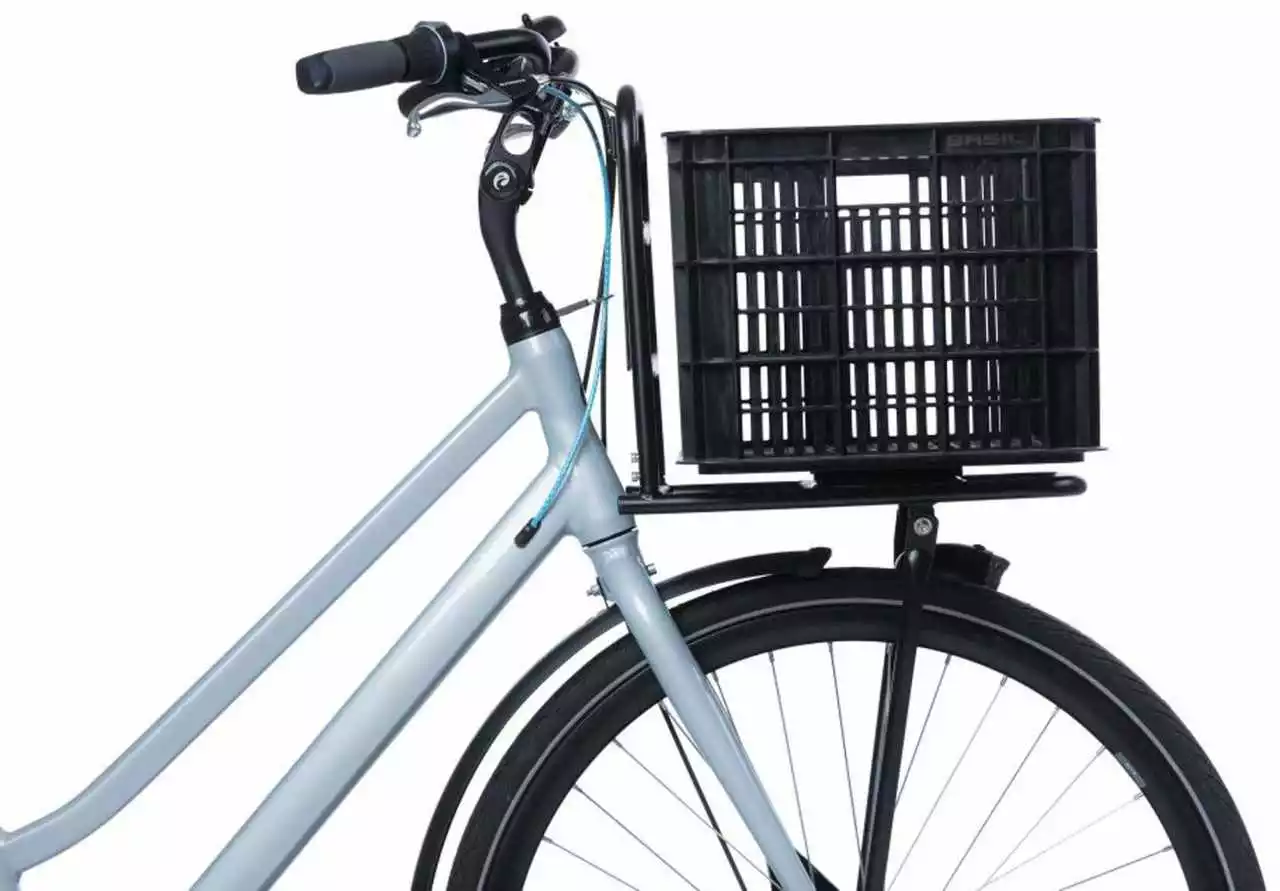 Basil Fahrradkasten Crate L 40 Liter, Schwarz – Bild 3
