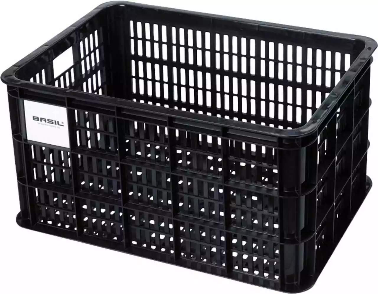 Basil Fahrradkasten Crate L 40 Liter, Schwarz