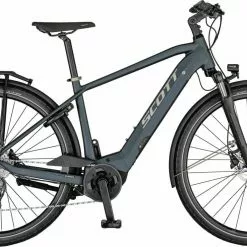 Scott Sub Tour ERIDE 20 Men Petrol Blue / Gloss Metal Beige / Black E-Bike Trekkingrad Herren