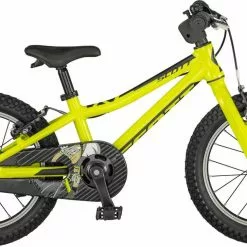 Scott Scale 16 Radium Yellow / Black Kinderrad 16 Zoll