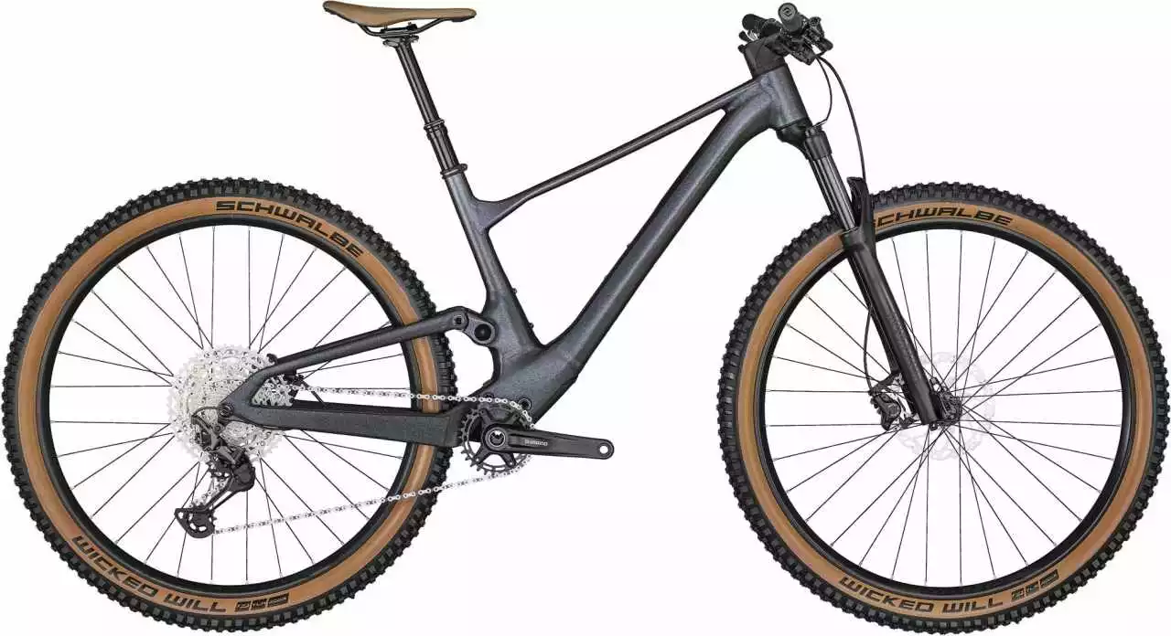 Scott Spark 960 Granite Black / Brushed Silver Fully Mountainbike