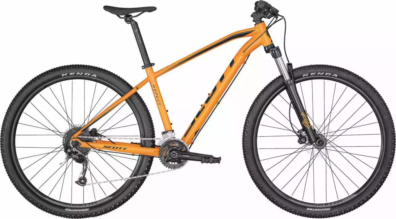 Scott Aspect 950 Tangerine Orange / Black Hardtail Mountainbike