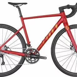 Scott Speedster 30 Florida Red / Gold Clear Aluminium Rennrad Herren