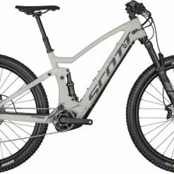 Scott Strike ERIDE 910 Misty Grey / Army Green E-Bike Fully Mountainbike