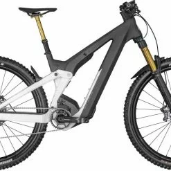 Scott Patron ERIDE 900 Tuned White Gloss / Raw Carbon E-Bike Fully Mountainbike