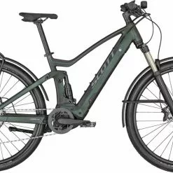 Scott Axis ERIDE FS Iridium Black / Reflective Silver E-Bike Fully Mountainbike Trekkingrad