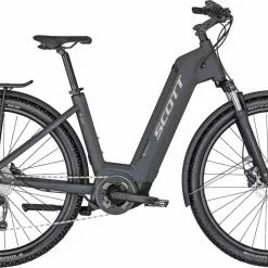 Scott Sub Cross ERIDE 20 EQ Unisex Dark Grey / Brushed Metallic E-Bike Crossrad Tiefeinsteiger