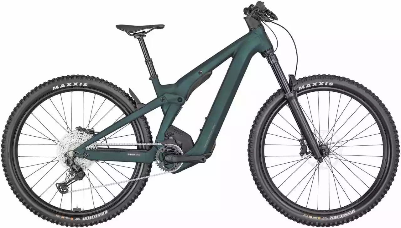 Scott Contessa Patron ERIDE 910 Rainforest Green E-Bike Fully Mountainbike Damen