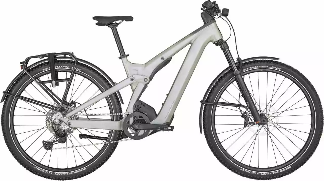 Scott Axis ERIDE FS 10 Prism Lazerfish Silver E-Bike Fully Mountainbike Trekkingrad