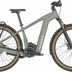 Scott Axis ERIDE 10 Men Highland Green E-Bike Hardtail Mountainbike Trekkingrad