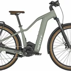Scott Axis ERIDE 10 Lady Highland Green E-Bike Hardtail Mountainbike Trekkingrad