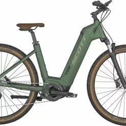 Scott Sub Cross ERIDE 10 Unisex Malachite Green E-Bike Crossrad Tiefeinsteiger