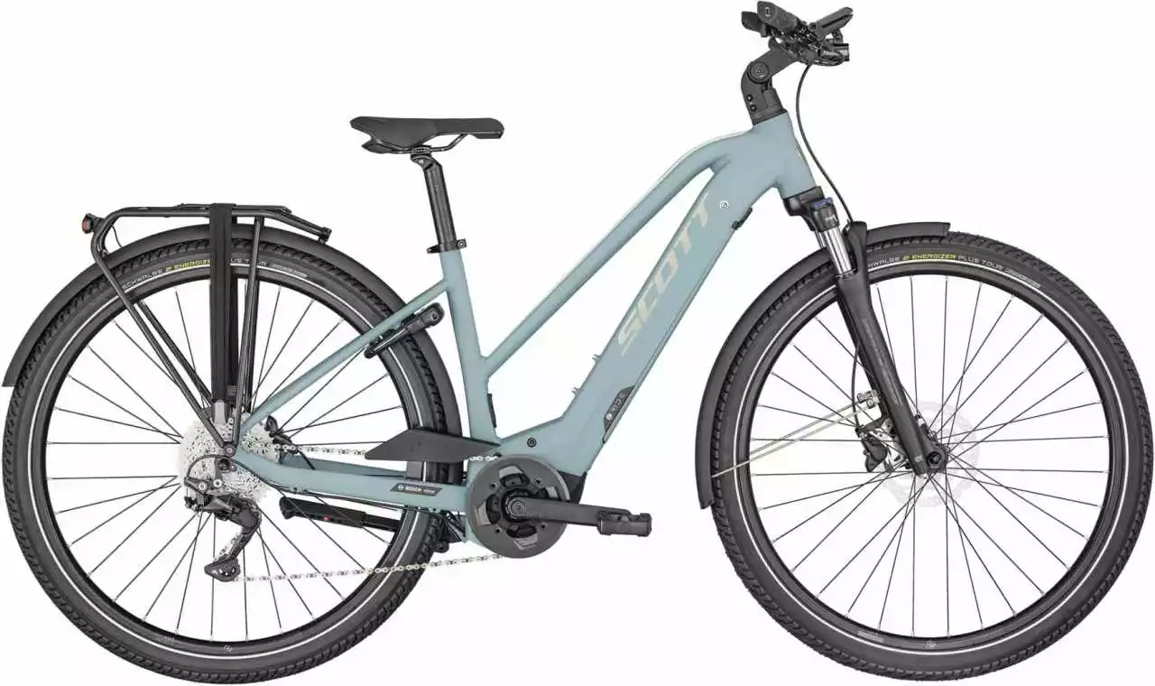 Scott Sub Tour ERIDE 10 Lady Muted Blue E-Bike Trekkingrad Damen