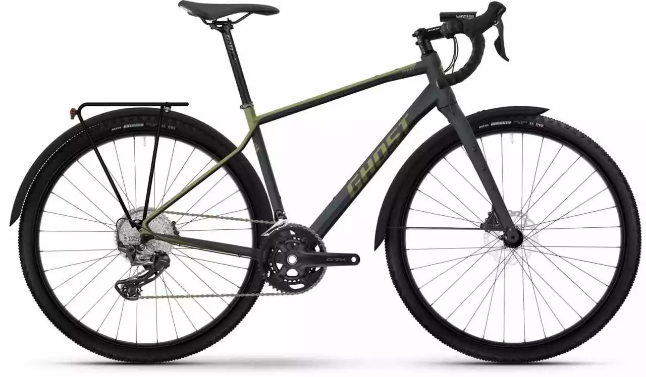 Ghost Asket Essential EQ Black / Light Kaki Cyclocross