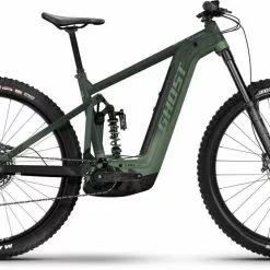 Ghost E-Riot EN Universal Dark Green / Metallic Green E-Bike Fully Mountainbike