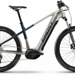 Ghost E-Teru Universal Pearl Warm Grey / Pearl Dark Blue E-Bike Hardtail Mountainbike