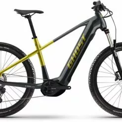 Ghost E-Teru Advanced Metallic Anthracite / Metallic Gold Yellow E-Bike Hardtail Mountainbike