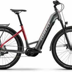 Ghost E-Teru Pro EQ Low Black / Pearl Deep Red E-Bike Hardtail Mountainbike Tiefeinsteiger