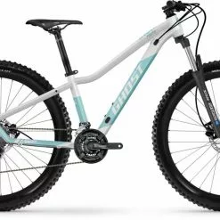 Ghost Lanao Youth Pearl White Crystal / Blue Green Hardtail Mountainbike Damen