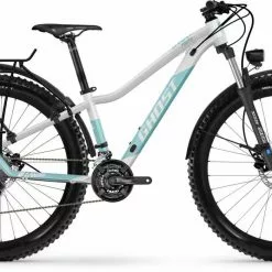 Ghost Lanao Youth EQ Pearl White Crystal / Blue Green Hardtail Mountainbike Damen