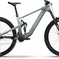 Ghost Path Riot Advanced Grey / Pearl Light Grey Glossy E-Bike Fully Mountainbike