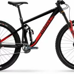 Ghost Riot EN Pro Black / Marzocchi Red Matt / Glossy Fully Mountainbike