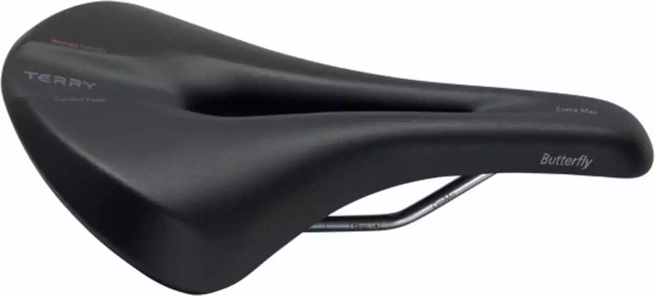 Terry Sport Sattel Exera Max Damen, Schwarz