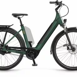 Winora Sinus R380auto I625Wh Pinegreen Matt E-Bike Trekkingrad Tiefeinsteiger