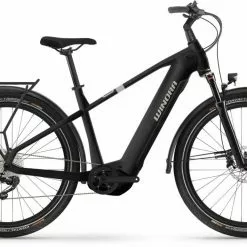 Winora Yucatan X10 Black Matte E-Bike Trekkingrad Herren