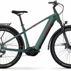Winora Yucatan X12 Metallic Stone Blue Matte E-Bike Trekkingrad Herren