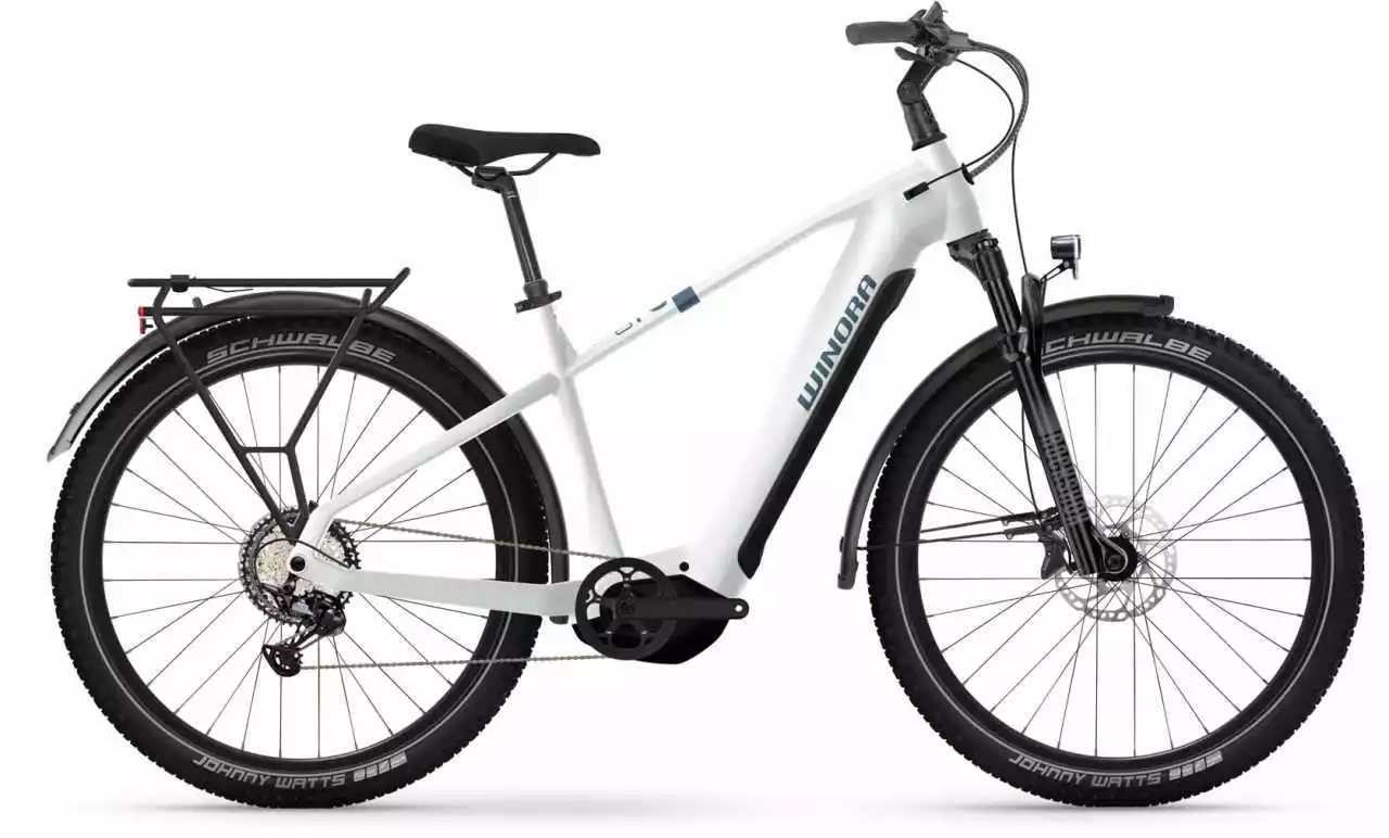 Winora Yucatan X12 Pro Smoke E-Bike Trekkingrad Herren