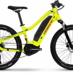 Haibike ALLTRACK Kids Gloss Lime Crystal / Red E-Bike Kinderrad 24 Zoll