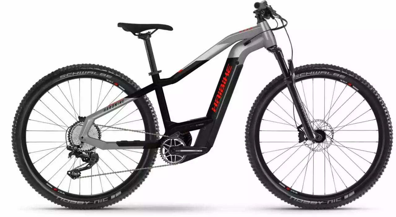 Haibike HardNine 9 I625Wh Urban Grey/black E-Bike Hardtail Mountainbike