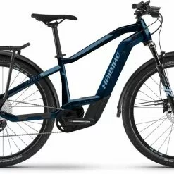 Haibike Trekking 8 Gloss Roy / Blue Met / Silver E-Bike Trekkingrad Herren
